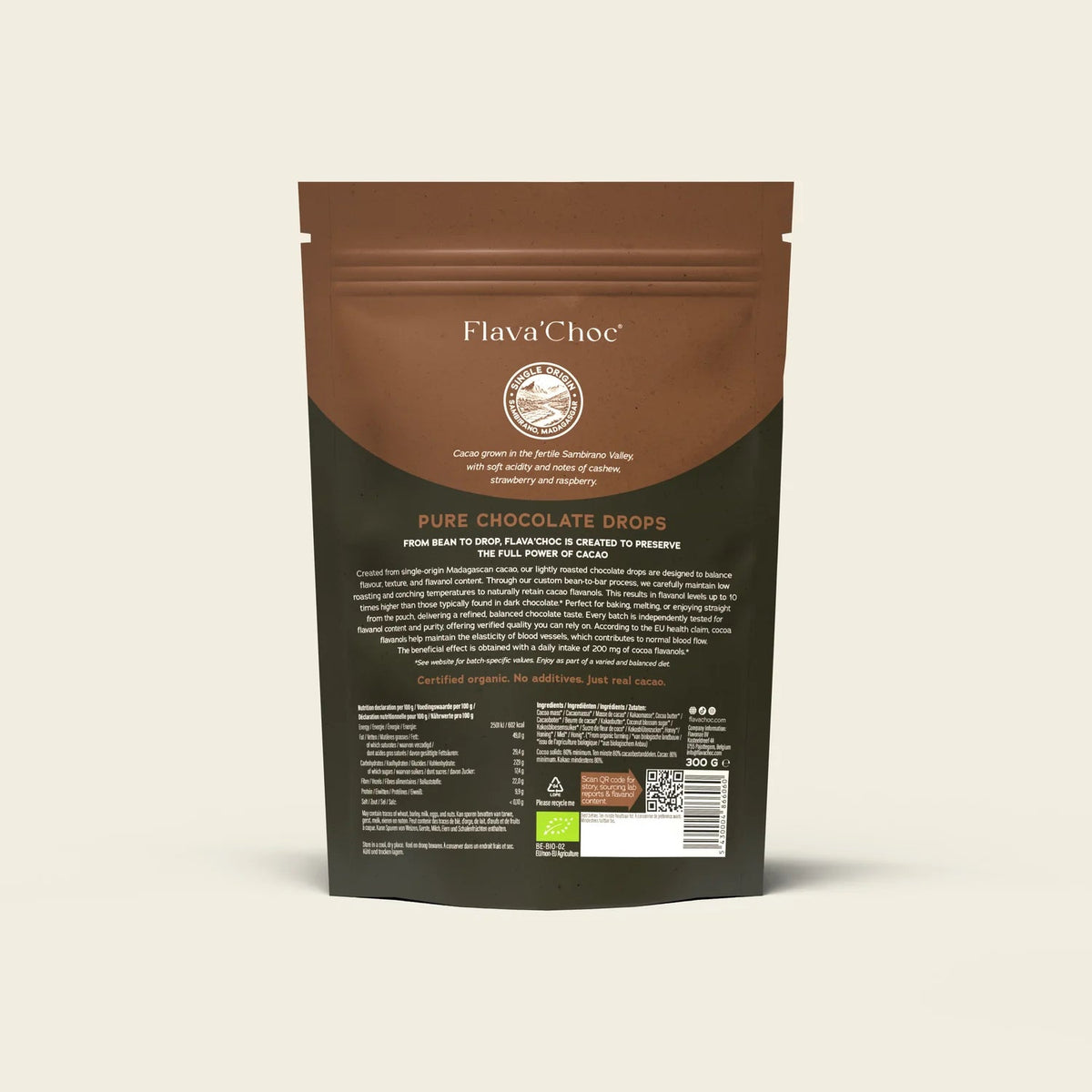 80% Dark Chocolate Drops - Farmatuur