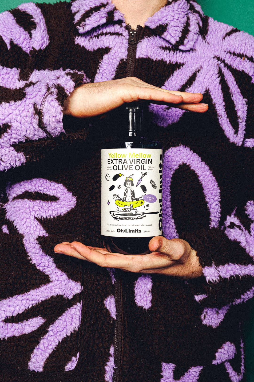 Gele zachte extra vierge olijfolie 