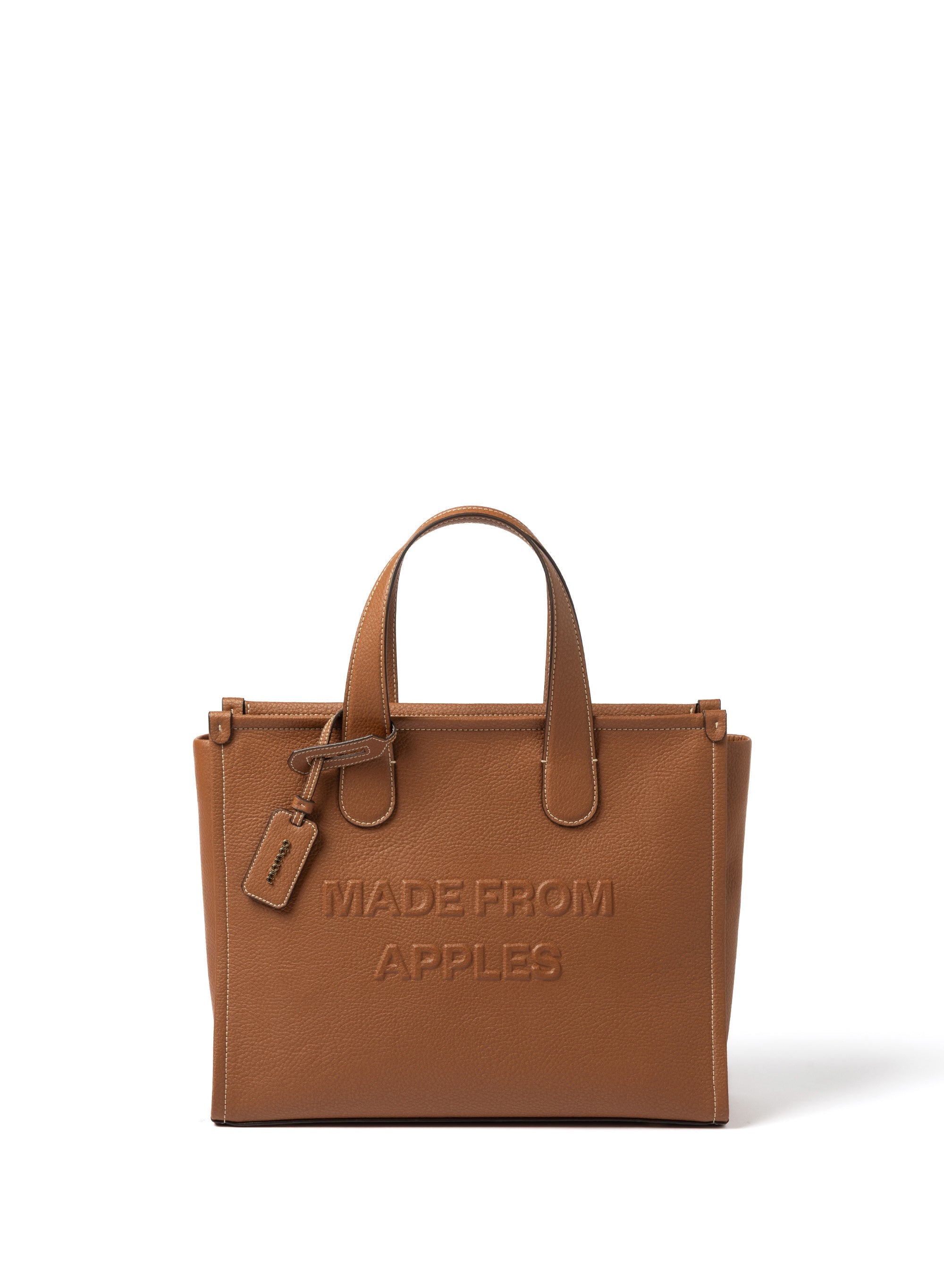 Alma Tote Bag L Cognac - Apple - Farmatuur