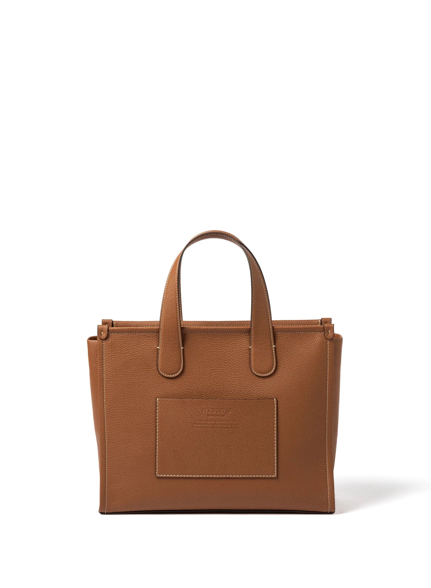 Alma Tote Bag L Cognac - Apple - Farmatuur