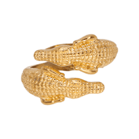 Crocodile Ring (double) - Farmatuur