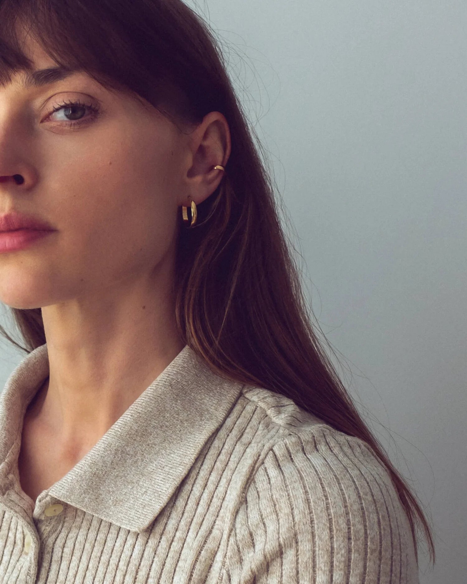 Essential Ear Cuff - Solid Gold - Farmatuur