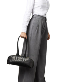 Gilda Baguette Bag Black - Olive - Farmatuur
