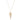 Gold Algae Long Necklace - Farmatuur