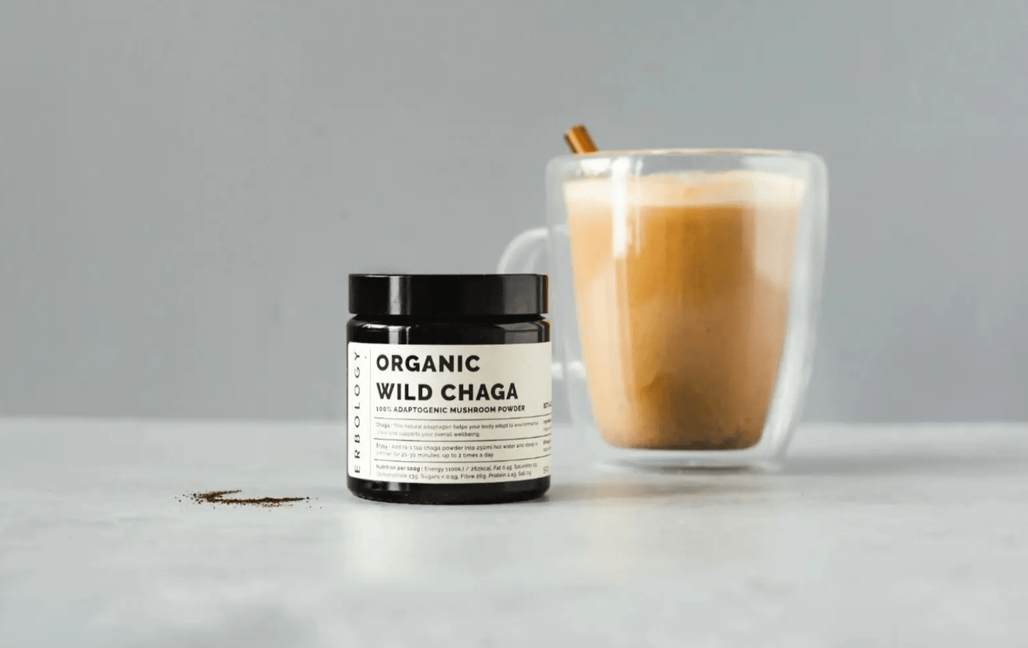 Wild Chaga Mushroom Powder - Farmatuur