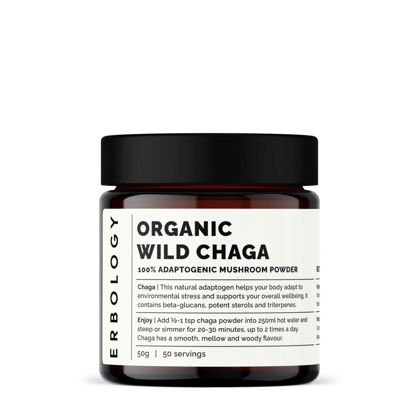 Wild Chaga Mushroom Powder - Farmatuur